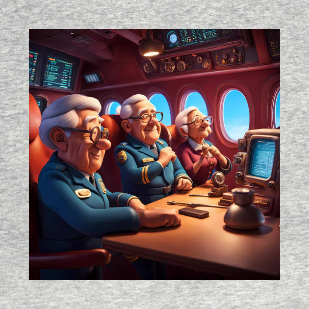 Pensioners as commercial aircrew by Colin-Bentham